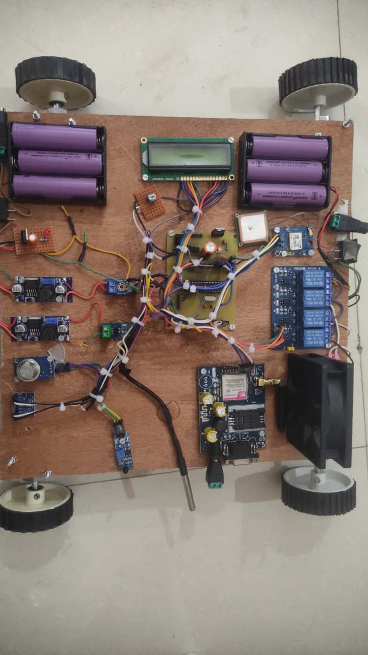 Solar Powered Robot Car